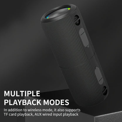 Portable Bluetooth Speaker S10 with RGB Breathing Lights, Dual-Channel Pairing and Battery or USB Power