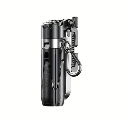 16-Inch Selfie Stick Tripod with One-Click Folding Grip, Rotating Clamp, Remote and Two Colors