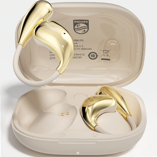 Philips TAT2769 Sports Earbuds 360° Spatial Audio Bluetooth 5.4 Wireless Earbuds 20H Playtime Hi-Fi Bass Secure Fit IPX Sweat-Resistant Gym Running Headset