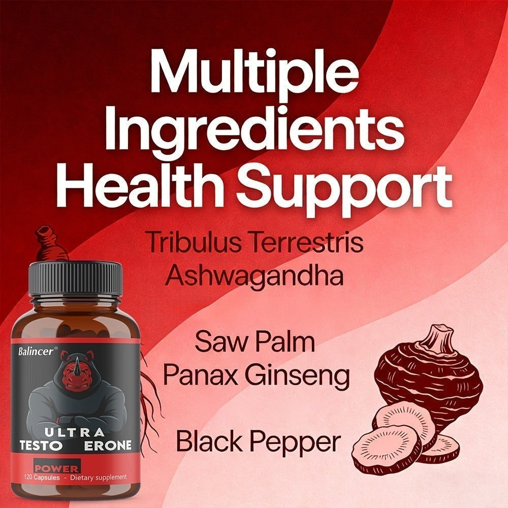 Balincer Capsule Supplement, 120-Count Bottle with Two-Capsule Serving and 60-Serving Label