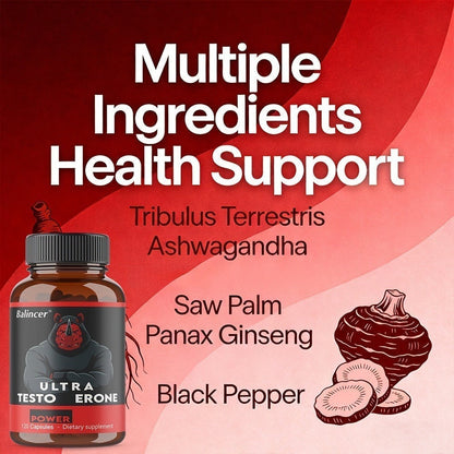 Balincer Capsule Supplement, 120-Count Bottle with Two-Capsule Serving and 60-Serving Label