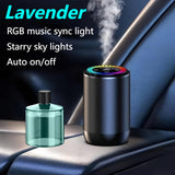 Car Air Freshener Plus A Bottle Of Lavender Perfume