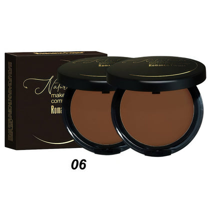Matte Setting Powder Palette Waterproof Sweat-Proof Buildable Coverage with Squalane Formula — Brightening Contouring Face Powder for All Skin Tones Long Lasting