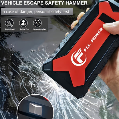 12V Jump Starter with F07, F13, F19 or F03 Black Model Options, Digital Display, LED Light and USB Connections