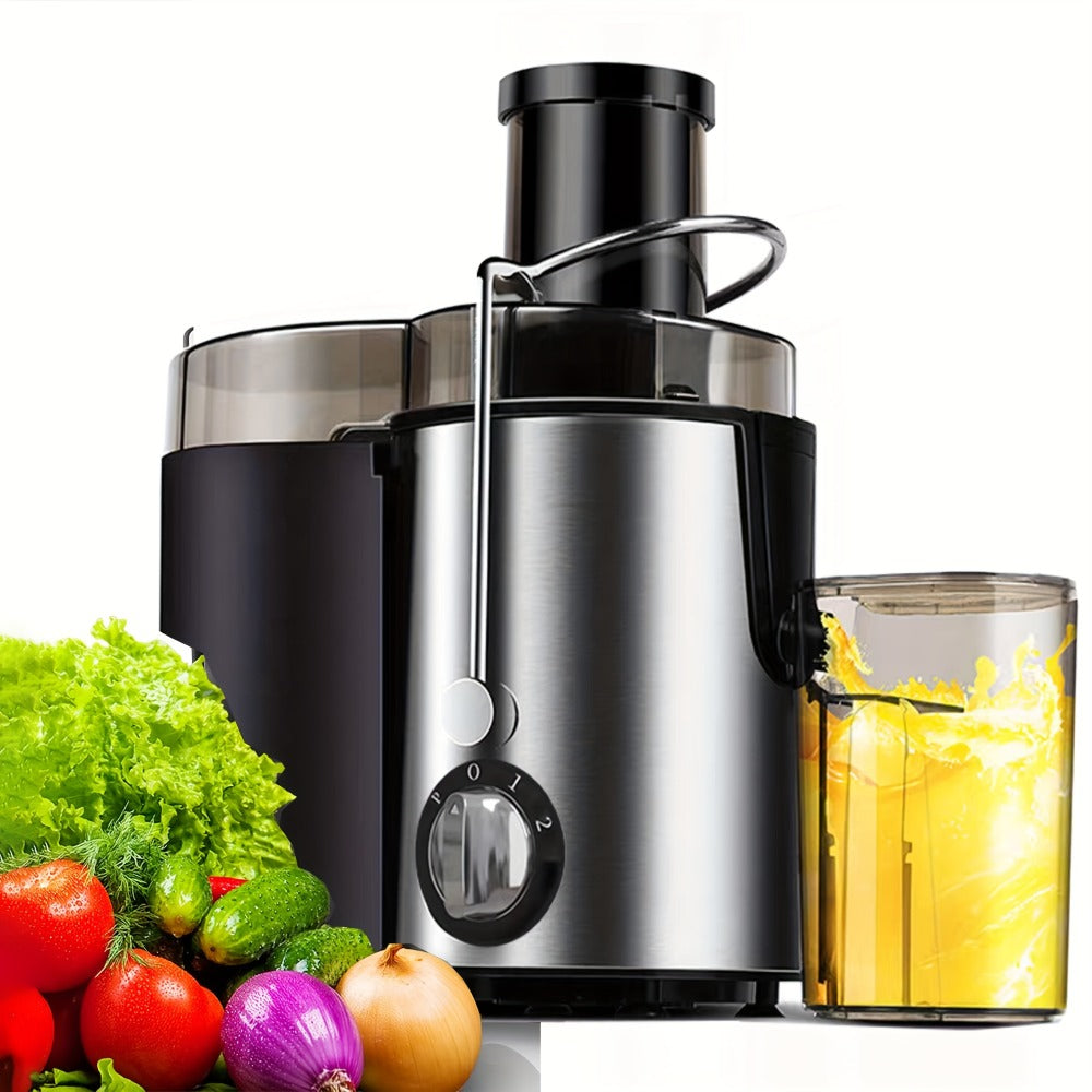 500W Centrifugal Juicer Machine with 3-Inch Feed Chute, Two Speeds and Upgrade or Juicer Configurations
