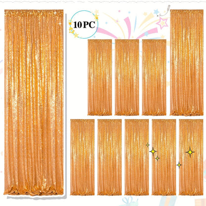Sequin Backdrop Curtains 2FTx8FT Glitter Photography Background Panels for Party Wedding Birthday for an Everyday Personal Care Routine