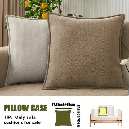 Sofa Cover Ribbed Chenille Stretch Panels with Non-Slip Design for 1 to 4 Seats, Armrests or Cushions
