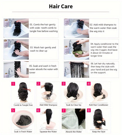 6x4.5 HD Lace Straight Human Hair Wig in Natural Black with Seven Lengths from 22 to 36 Inches