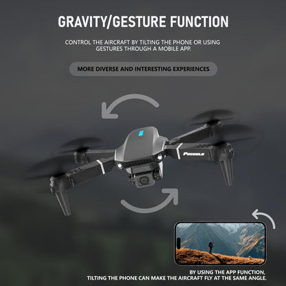 E88 Foldable Drone with Dual Camera – RC Quadcopter 360° Stunt Flip Surround Flight Optical Flow Height Hold 500mAh Battery Beginner to Intermediate Indoor Outdoor Flying Toy Gift for Teens Adults Boys