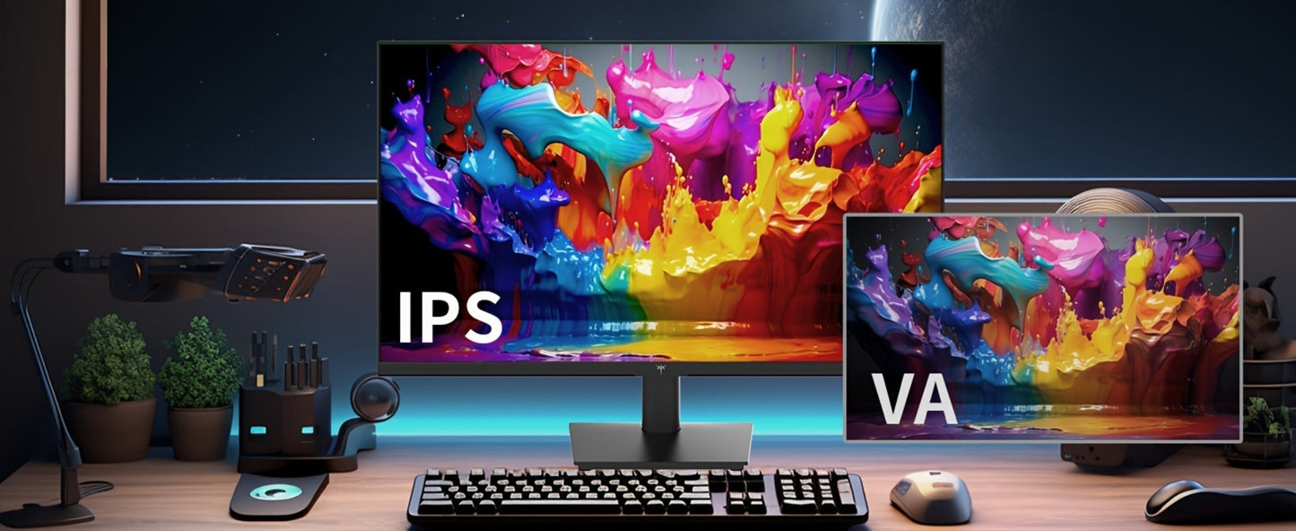 27-Inch QHD 100Hz Computer Monitor 2560x1440 IPS Display, AMD FreeSync, Ultra-Thin Bezel, HDMI DisplayPort, Flicker-Free Low Blue Light, for Gaming Work Home Office Desktop PC
