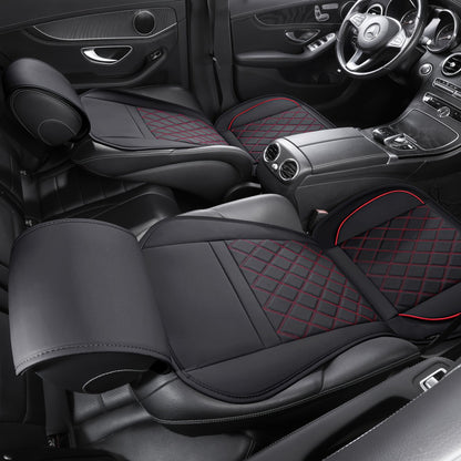 Car Seat Covers Front Pair with Full-Surround High-Back Design and Fifteen Color or Pattern Options