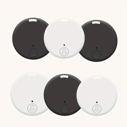 Bluetooth Key Finder Anti-Loss Tracker 6-Pack – Smart Wireless Locator for Car Wallet Bag Luggage Pets Kids – White / Mixed Colors / Black & White Combo