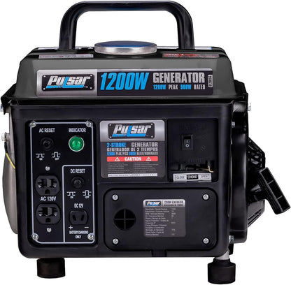 Portable Generator Gas Powered | Camping Emergency Tailgating Outdoor