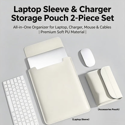 Laptop Bag Protective Sleeve for 13–16-Inch Devices with Soft Liner, Strap & 14 Variants for Work & Travel