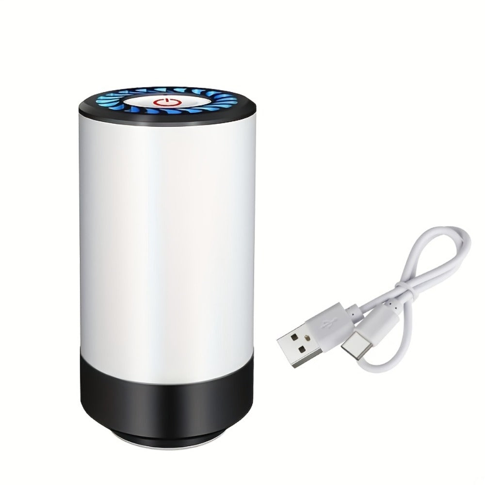 Cordless Handheld Vacuum Sealer Pump with One-Button Control, 5V Charging and Multiple Attachment Set