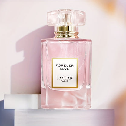 LASTAR Forever Love Shimmer Pink Eau de Parfum Spray, 55ml Bottle with Floral and Fruity Scent Profile
