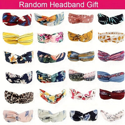 Kinky Curly Headband Human Hair Wig in Natural Color with 14-, 16- or 20-Inch Length Options
