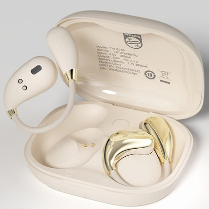 Wireless Earbuds Philips TAT2769 Bluetooth 5.4 Earhooks with Noise-Cancelling Call Mic in Three Colors