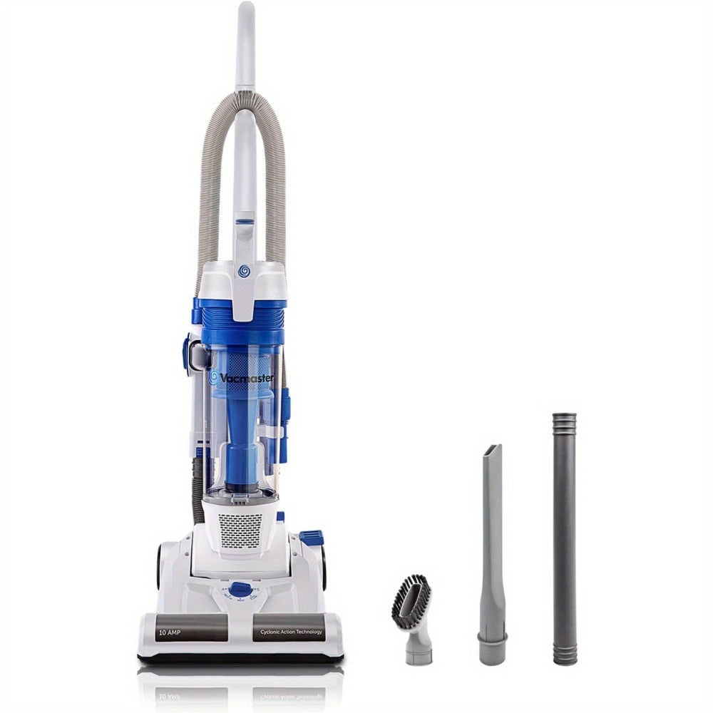 Vacmaster UC0101 Bagless Upright Vacuum Cleaner with 13-Inch Cleaning Path, 20-Foot Cord and Hand Tools