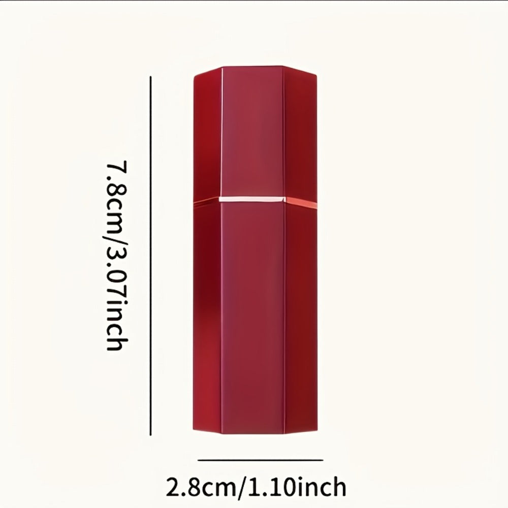 Berry Lipstick Set 6pcs Squalane Moisturizing Cream Formula — Smooth Buildable Color Rose to Deep Plum, Easy-Apply for All Skin Tones, Holiday Halloween Christmas Makeup Gift for Women