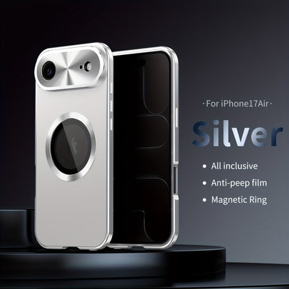 Two-Piece Privacy-Panel Magnetic iPhone Case with Camera Protection in 24 Model and Color Options