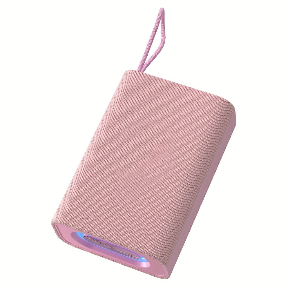 Portable Bluetooth Speaker PEICHENG Compact Stereo Model with USB-C, Button Controls and Four Colors