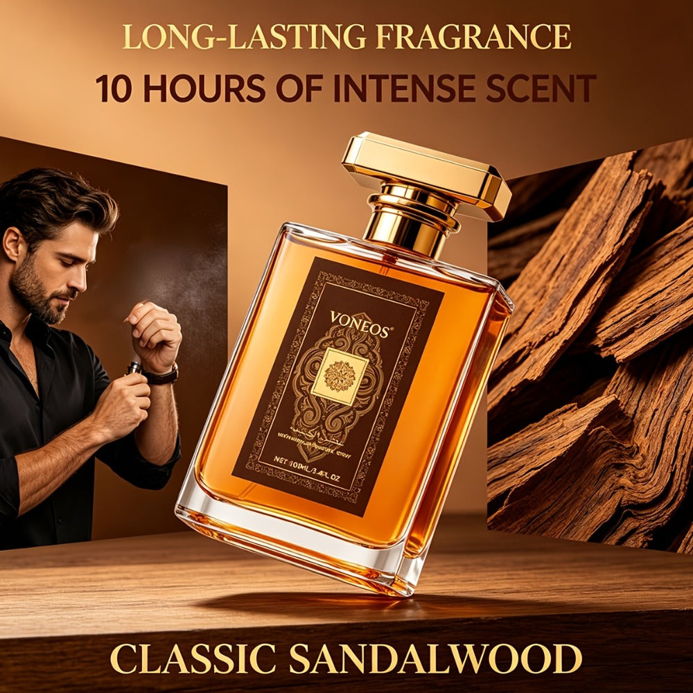 Cologne Spray for Men DUBAI SUDAN 3.4 oz with Gold Bottle and 1, 2 or 3 Piece Set Options for Gifting