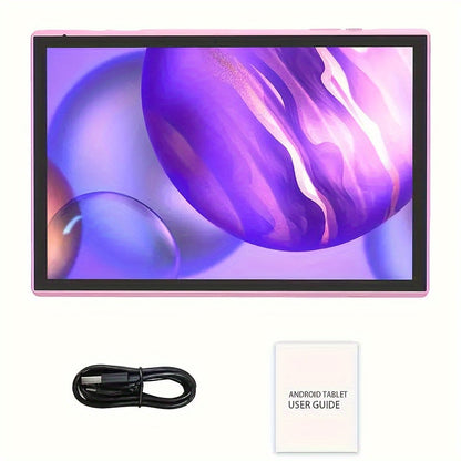 Android Tablet 10-Inch with Android 14, 4GB Total RAM, 32GB Internal Storage and Dual-Band WiFi