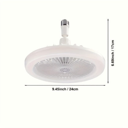 Ceiling Fan Light with Remote Control 3-Speed 3-Color Dimmable LED E26 Base 3000-6500K Adjustable Direction Timer Night Light Function for Bedroom Living Room