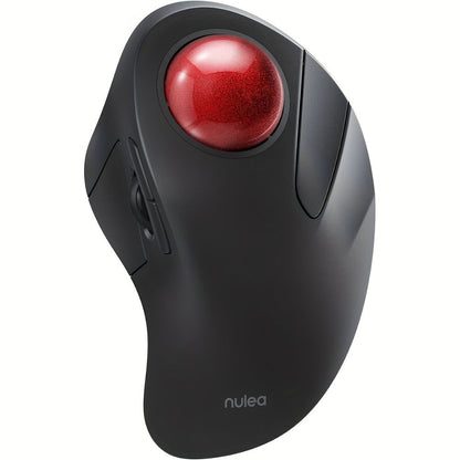 Wireless Ergonomic Trackball Mouse, Rechargeable Bluetooth & 2.4G, 44mm Index Finger Rollerball, 5 DPI Levels, 60-Day Battery, Compatible with PC, Laptop, Mac – Green/Black
