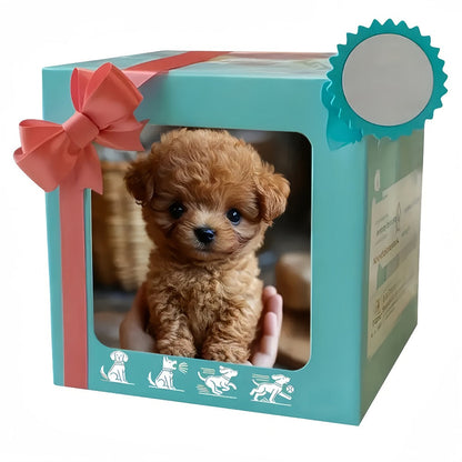 Simulation Puppy Robot Electric Interactive Dog Toy – Auto Walking, Barking & Tail Wagging, Plush Biomimetic Pet with Dog Bone Accessory, Birthday Christmas New Year Gift for Kids Girls Boys