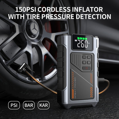 8000A Jump Starter with Air Compressor - 12V Portable Jump Box for Gas & Diesel Cars, USB Ports & LED Flashlight | Up to 8.0L Gas & 6.5L Diesel