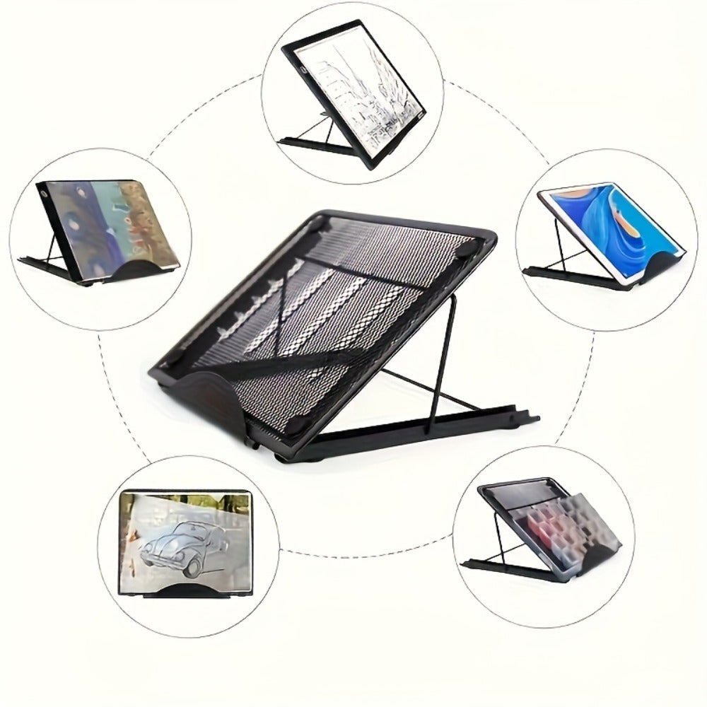 Diamond Painting Light Box Kit A3 A4 5-Piece Folding LED Light Pad Set with Adjustable Metal for an Everyday Personal Care Routine