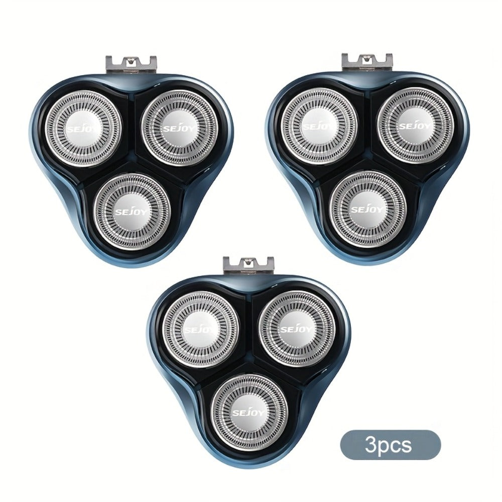 Electric Shaver 3D Floating Rotary Head with Pop-Up Trimmer, LCD Display and 1-Hour Fast Charge for Wet/Dry Use
