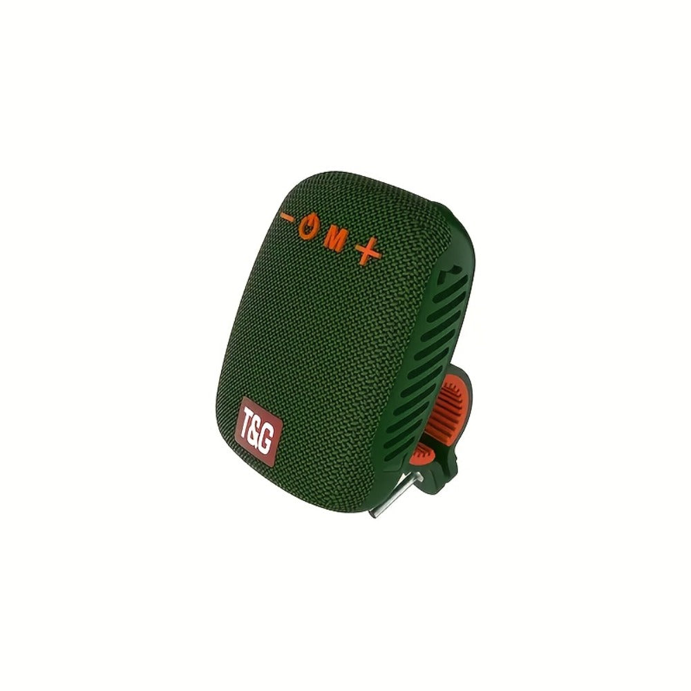 T&G 392 IPX5 Cycling Bluetooth Speaker, Compact Outdoor Wireless Speaker with TWS Stereo, FM Radio
