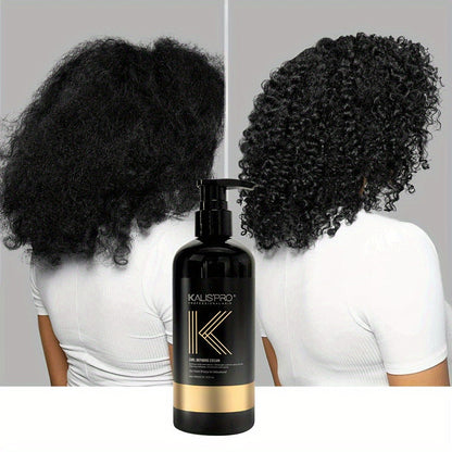 Curl Defining Cream with Detangling Brush Set 10.14 oz — Anti-Frizz Curl Enhancer, Long-Lasting Bouncy Curls, Non-Sticky Lightweight Hold, Salon Quality for Curly Wavy & Coily Hair, Women & Men