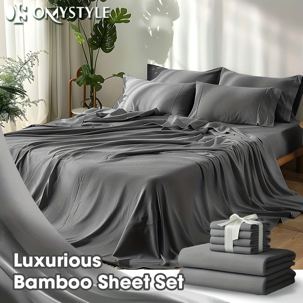 Deep-Pocket Fitted Sheet in Eleven Colors and Twin, Full, Queen or King Checkout Sizes for Home and Everyday Use