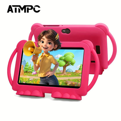 Kids Tablet 7 Inch with Android 14, 4GB RAM, 32GB Built-In Storage, IPS Display and Parental Controls