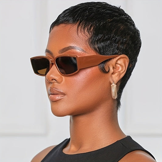 Brazilian Deep Wave Pixie Cut Human Hair Wig with Bangs 150% Density Glueless Rose Net Cap Short Layered Natural Black Wig for Women Daily Party All Occasions
