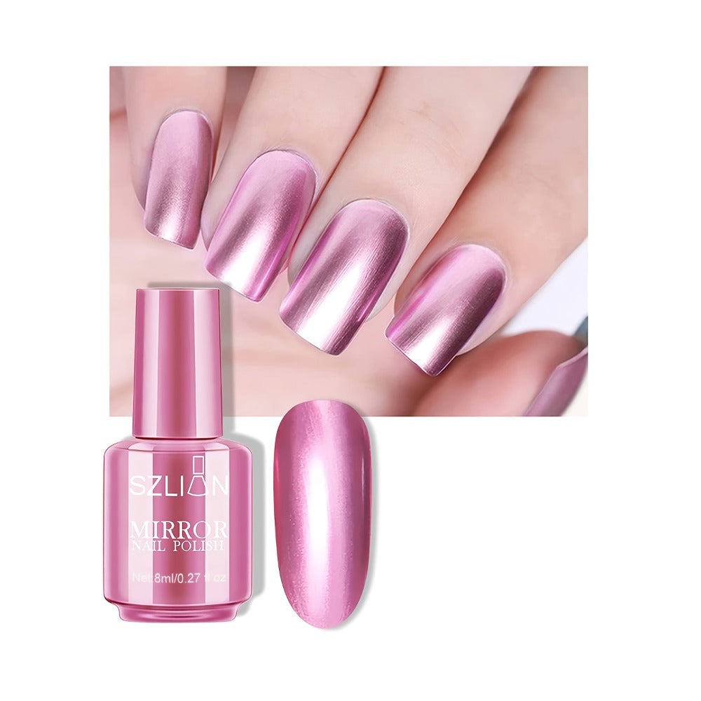Three-Color Metallic Nail Polish Sets in Elegant, Popular, Summer or Christmas Shade Collections