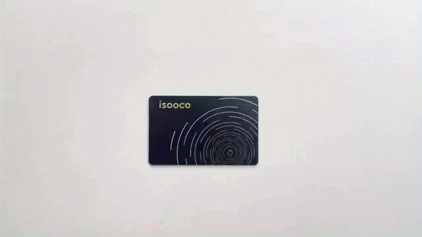 Ultra-Thin Apple Find My Wallet Tracker Card with Three-Year Battery, 1-Piece iOS Option and Audible Finder