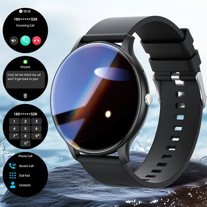Smartwatch – IP68 Waterproof 1.46" HD – 100+ Sport Modes, Wireless Calling, Music Control, Remote Camera, Sedentary Reminder – Unisex…