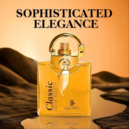 Eau de Parfum Osmanthus for Women in Golden 100ml Bottle with Ornate Round-Cap Presentation