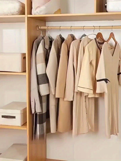 Ten-Piece Translucent Hanging Garment Bag Set with Full Zippers in Four Exact Length Options