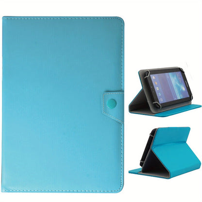 Universal 7- or 8-Inch Tablet Sleeve Case with Magnetic Closure, Folding Stand and Ten Size-Color Options