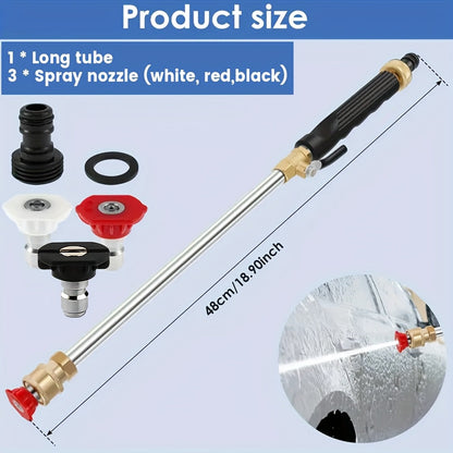 Pressure Washer Wand | Garden Hose Car Patio Yard Cleaning Nozzles