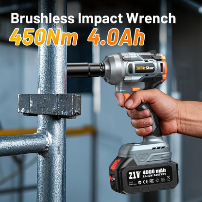 Power Tools TaskStar 3/8 Inch Cordless Ratchet or Wrench Set with 40 Nm Ratchet Option and Variable Speed