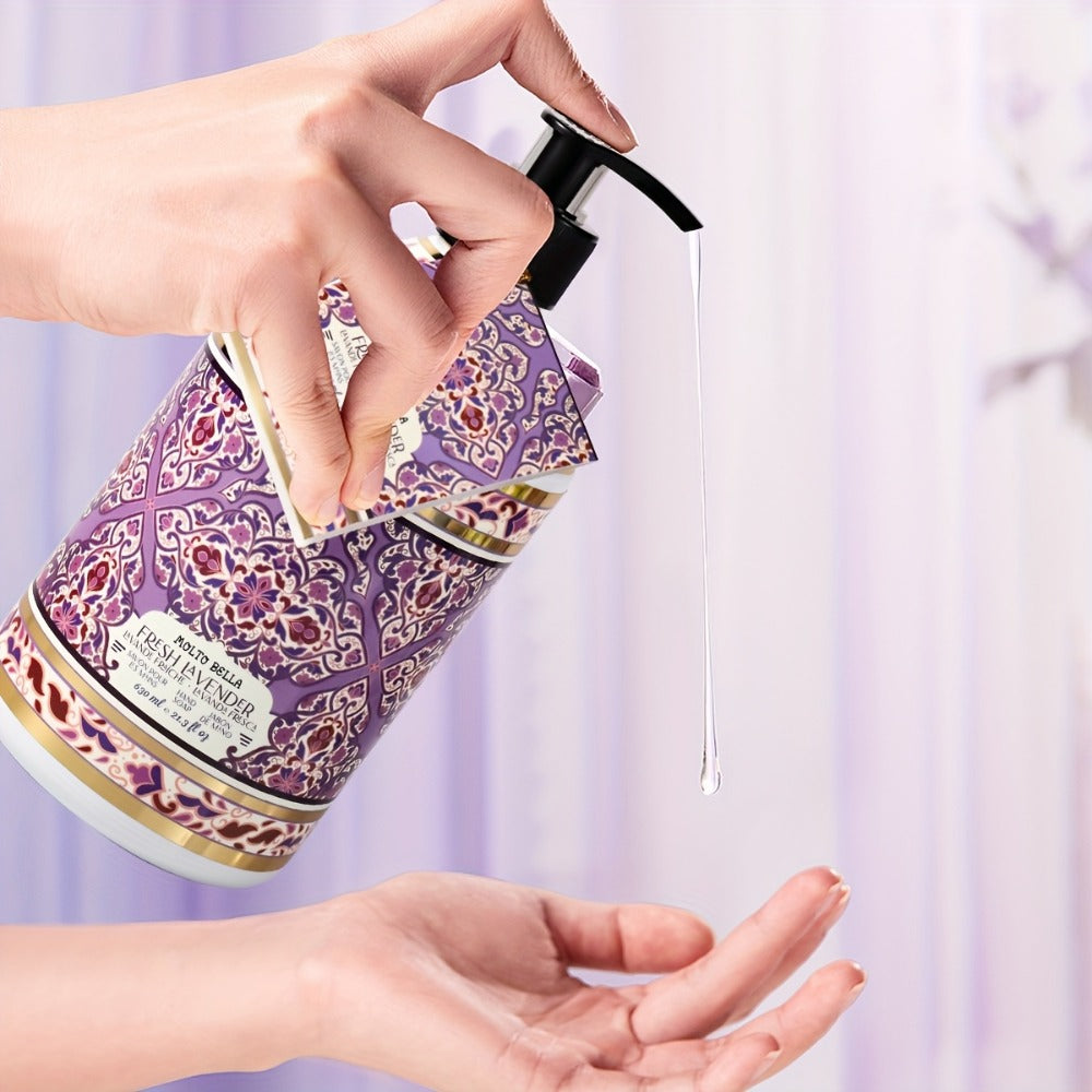 Moisturizing Liquid Hand Soap 2-Pack 21.3 fl oz Each — Foaming Pump Dispenser in 5 Scents, Gentle Gel Formula for All Skin Types, Bathroom Kitchen Office & Travel Hand Wash