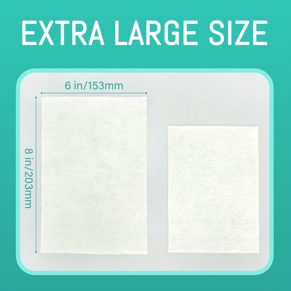 Flushable Wet Wipes Extra Large Thickened 48ct – Alcohol-Free Plant-Based Butt Wipes, Septic Safe, Quick-Dispersing for Baby Sensitive Skin, Feminine & Personal Care – Pack of 3 or 6