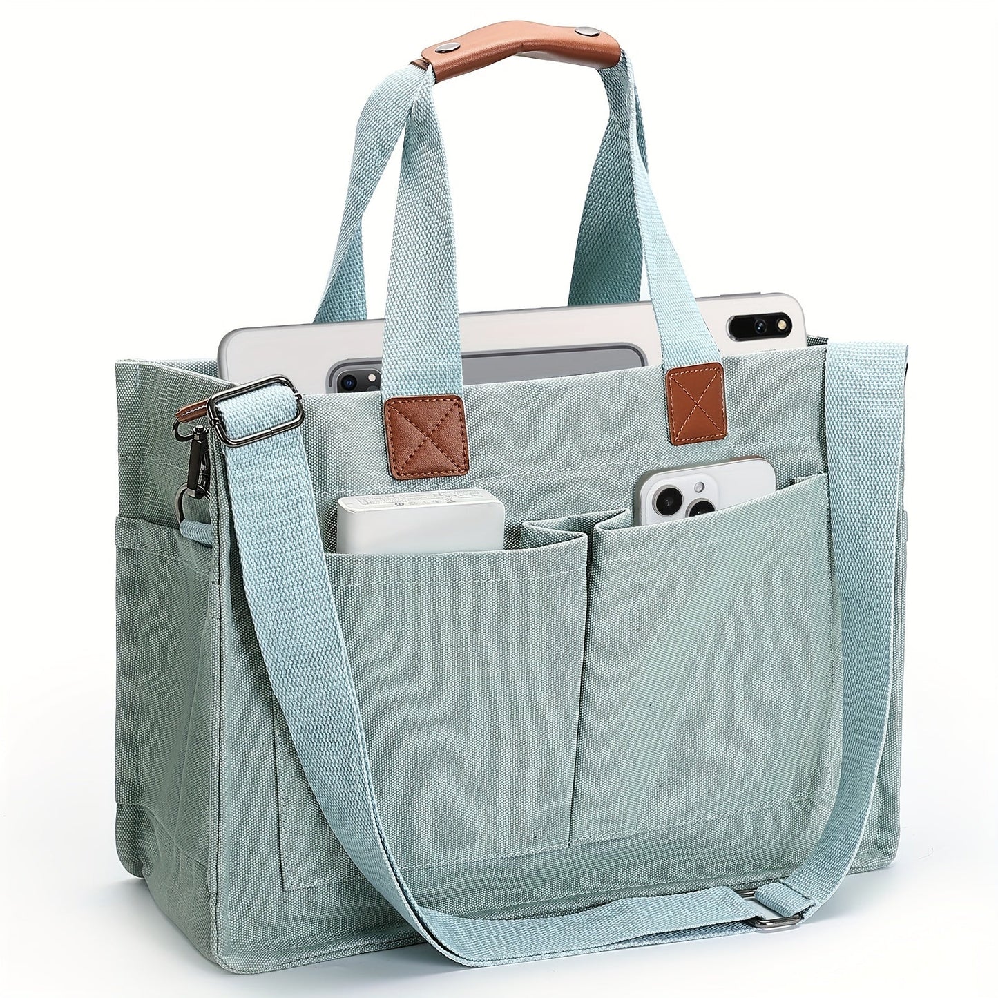 Large Capacity Tote Bag for Women – Lightweight Shoulder Bag with Adjustable Strap & Polyester Lining, Daily Use